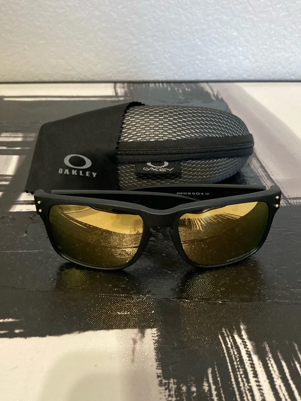 Oakley Holbrook Prizm Polarized 24k Gold OO9102